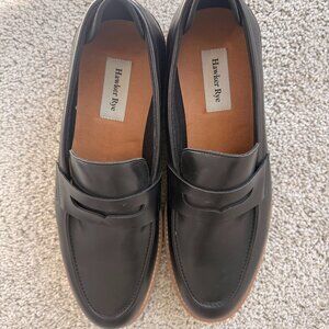 Hawker Rye Theo Flex Penny Black Loafers size 11